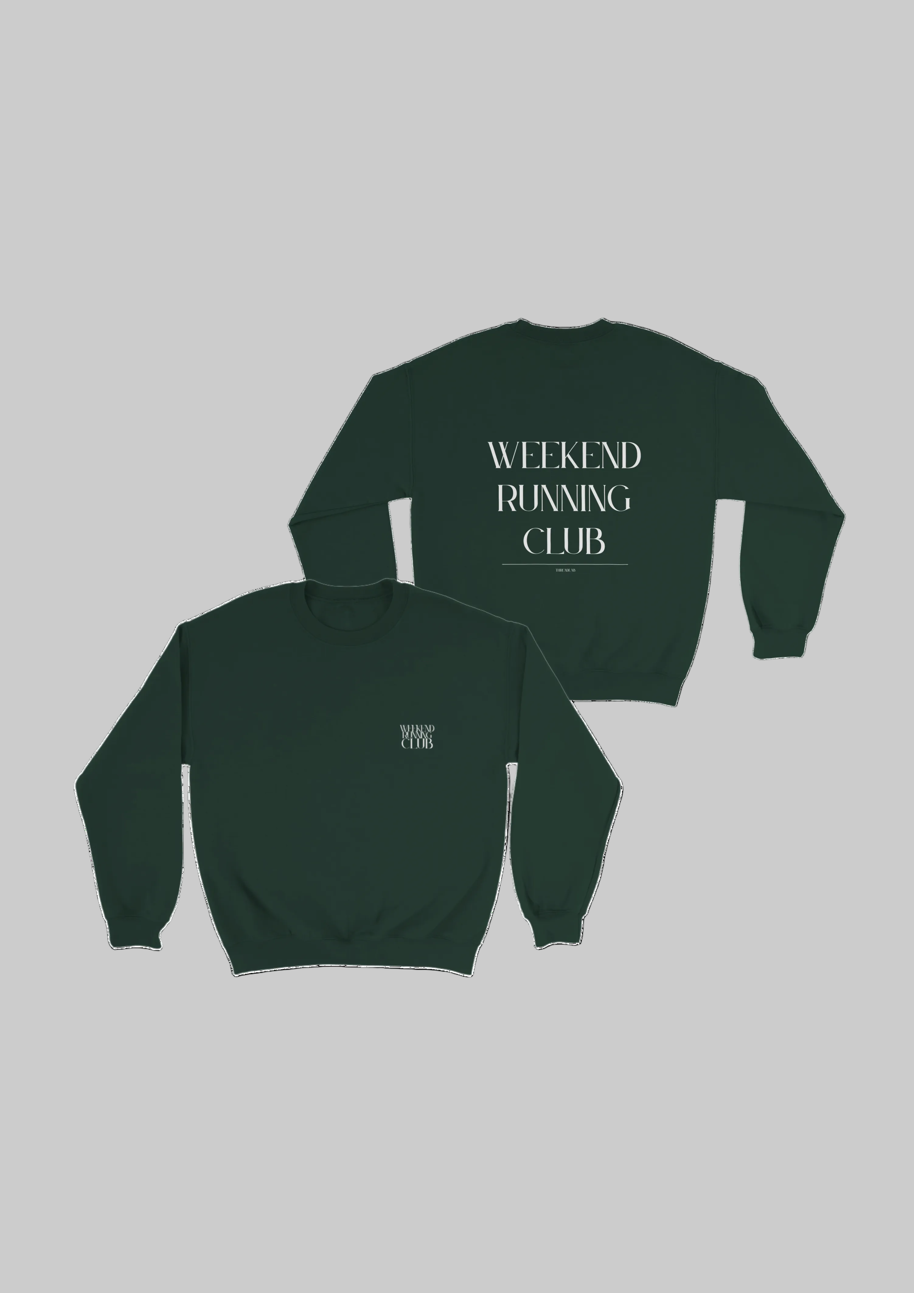 Weekend Running Club Crewneck Sweatshirt