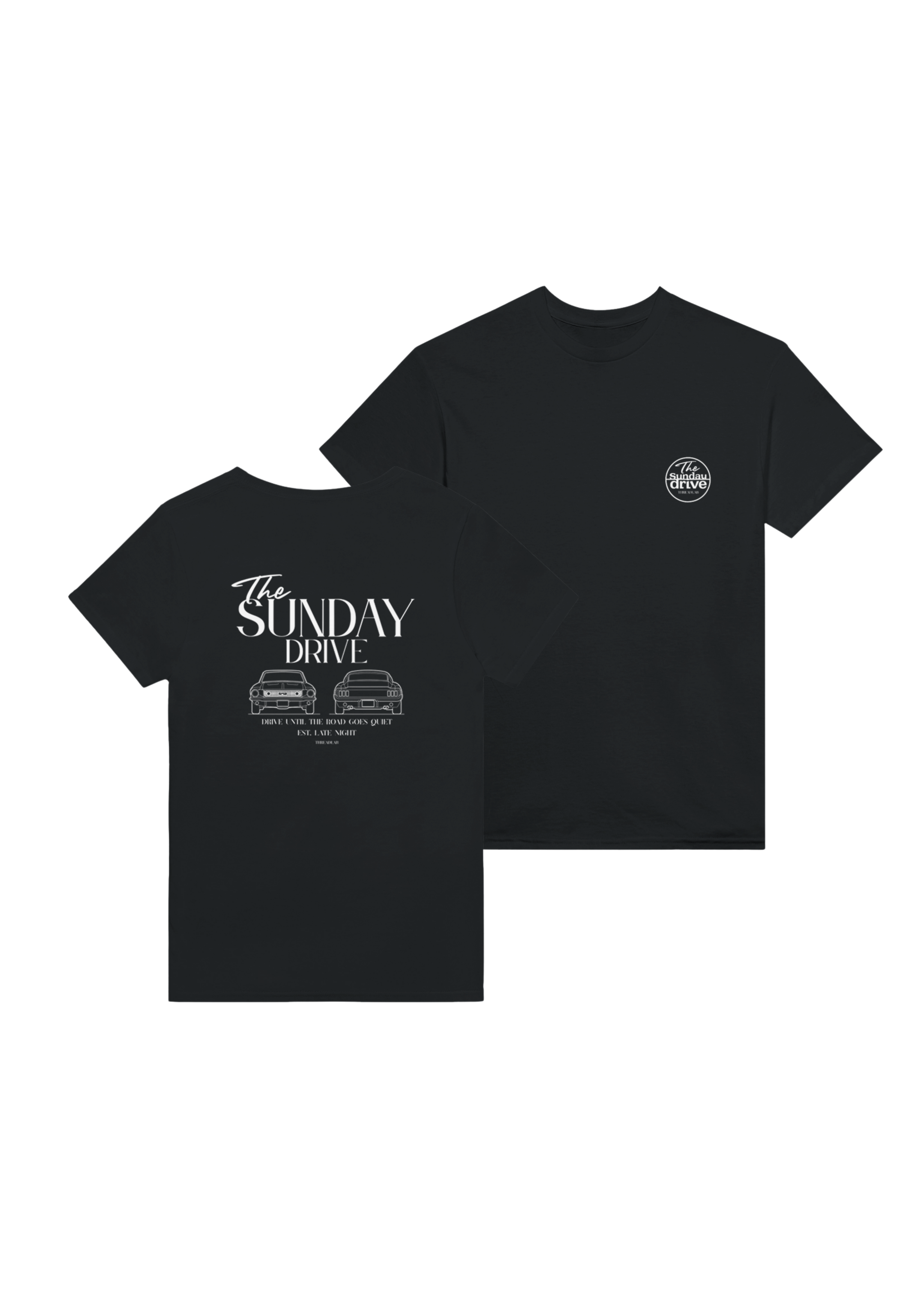 The Sunday Drive Black T-shirt